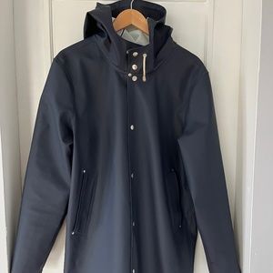 Stutterheim Stockholm Raincoat, Navy,  M